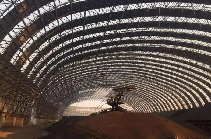 沙坪坝概述原料场封闭技术的特点和类型